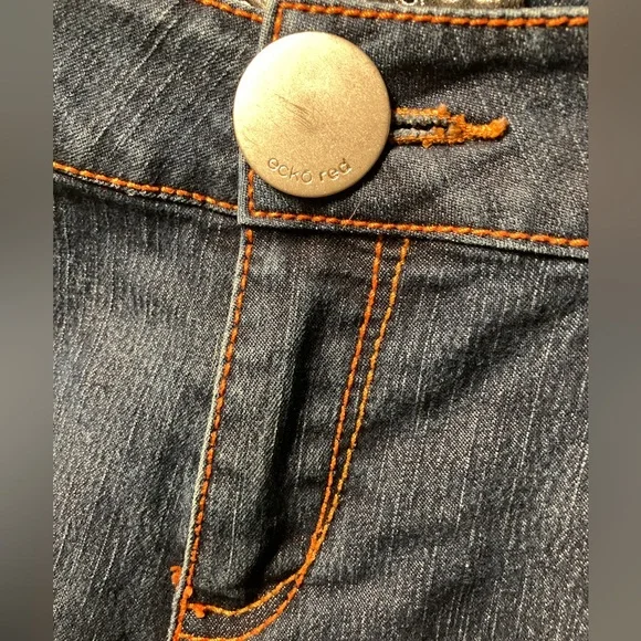 Ecko Red Raw Hem Jeans Junior’s Size 11-FLAWS - Picture 7 of 13